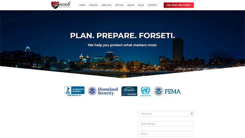 forseti website